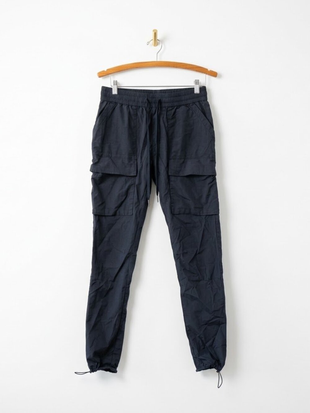 Pacsun Black Cargo Pants Size Small Joggers Pockets Gorpcore Granola